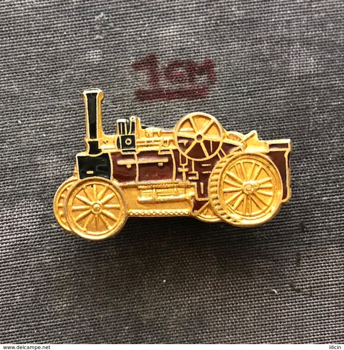 Badge Pin ZN007308 - Automobile (Car) Showman's Road Locomotive - Andere & Zonder Classificatie