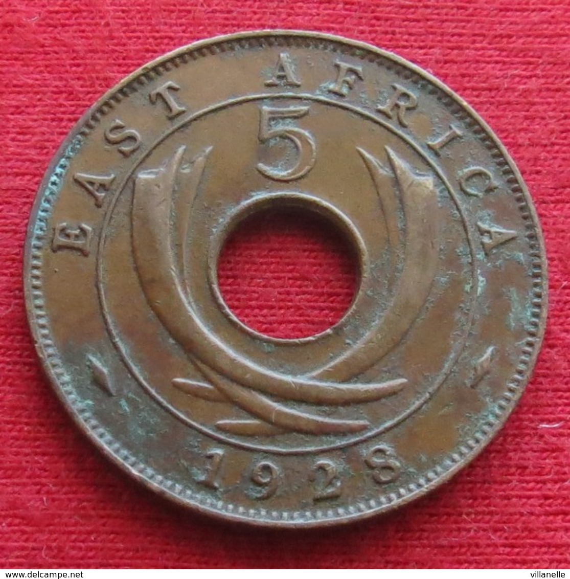 East Africa 5 Cents 1928  Africa Oriental Afrique Afrika Wºº - Andere - Afrika