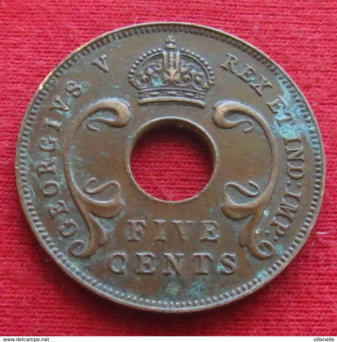 East Africa 5 Cents 1928  Africa Oriental Afrique Afrika Wºº - Andere - Afrika