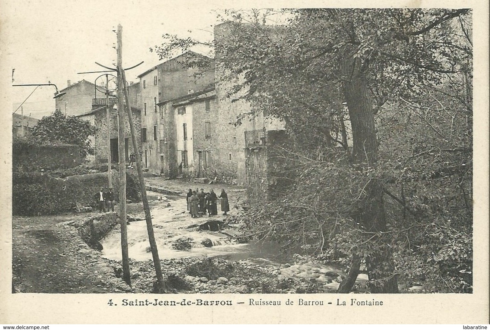 11)  SAINT  JEAN  De BARROU  - Ruisseau Du Barrou -  La Fontaine - Autres & Non Classés