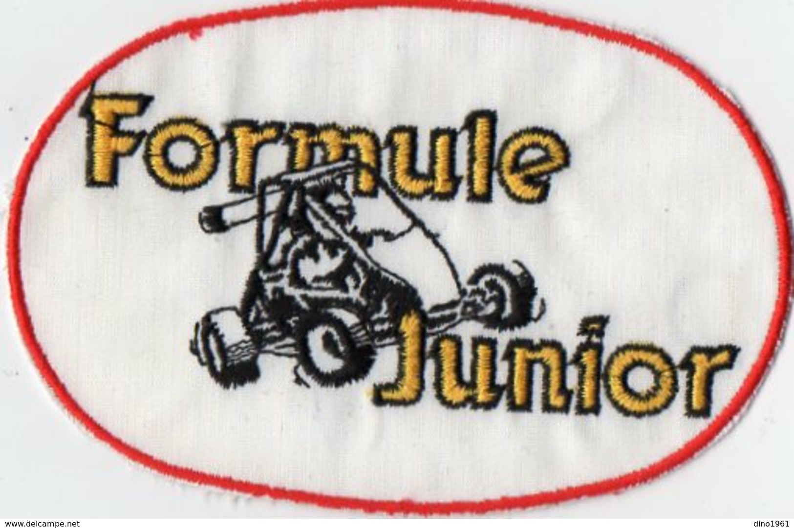 E02 - Sport Automobile - Ecusson 13 X 9 - Formule Junior - Scudetti In Tela