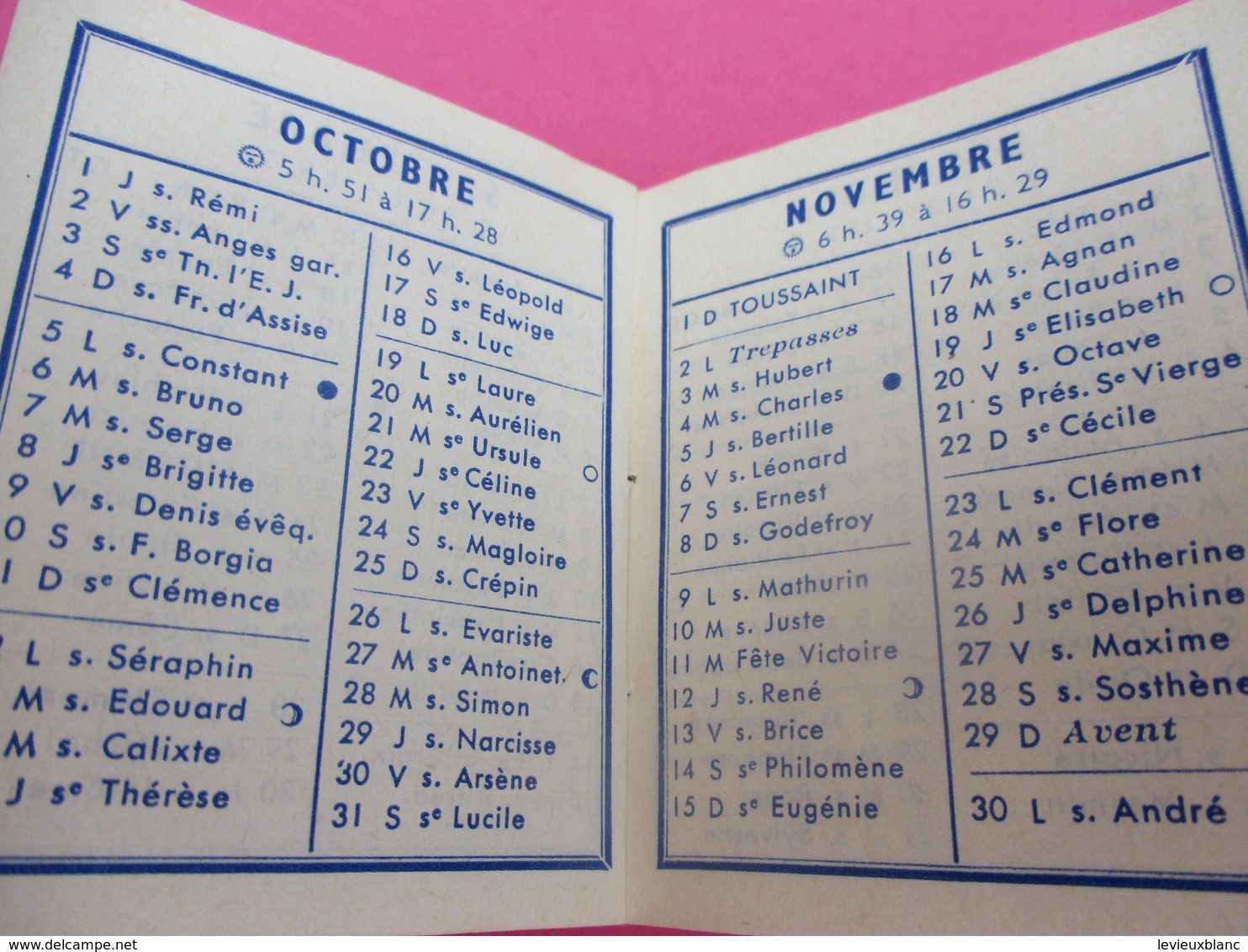 Epicerie/ Petit Calendrier De Poche/Epicerie Gougault/ CLICHY/1964      CAL405 - Small : 1961-70