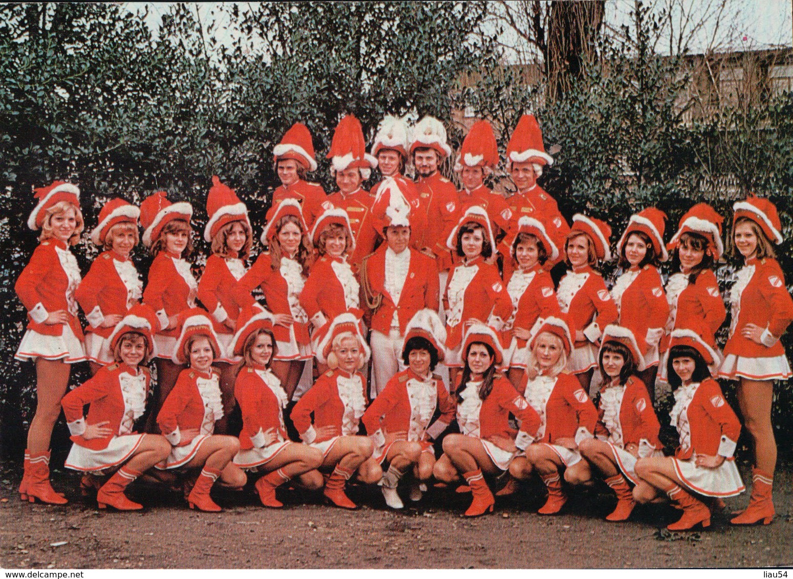 DAMENTANZCORPS "Die Rheintöchter" Rot-Weiss Birk Siegburg (Majorettes?) - Siegburg