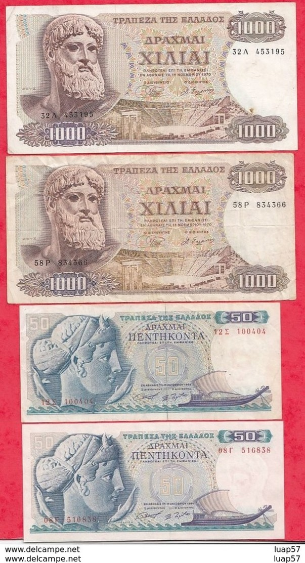 Grèce 25 Billets Dans L 'état Voir Scan - Lots & Kiloware - Banknotes