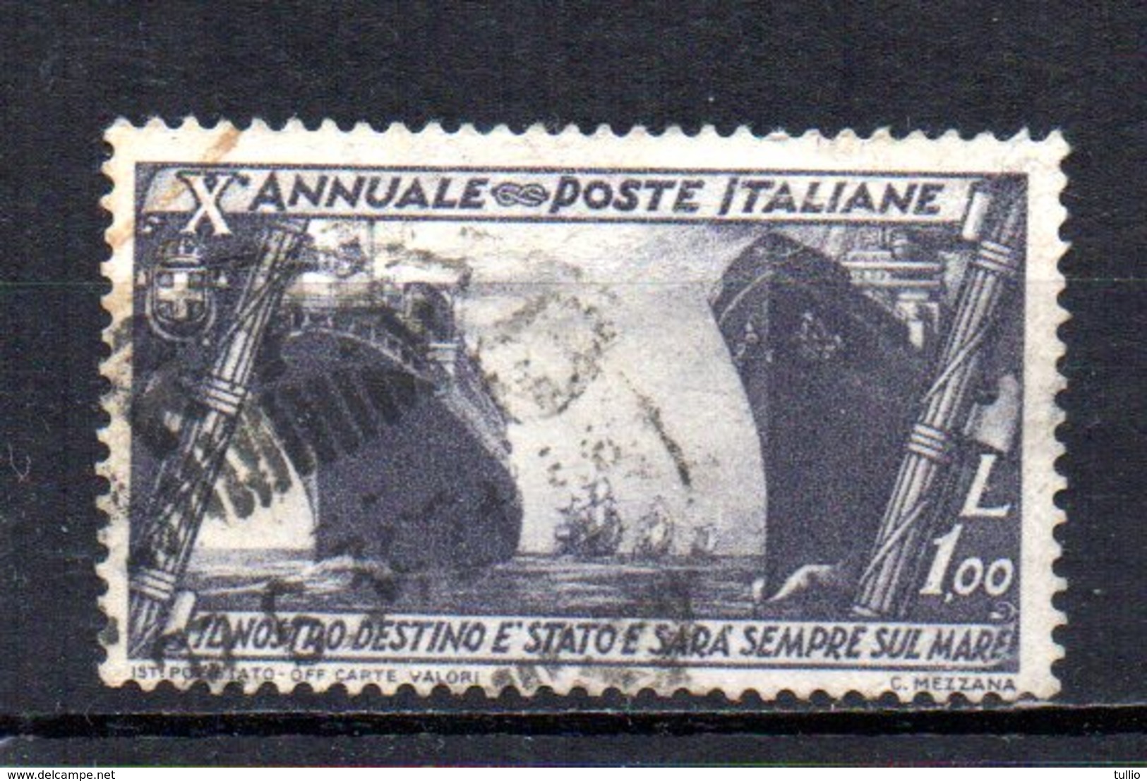 ITALIA 1932 CANCELLED - Used