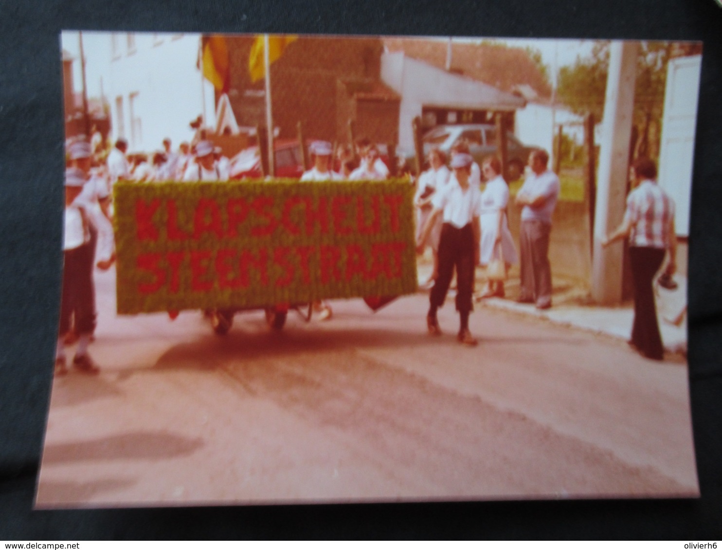 LOT 27 PHOTOS PROCESSION CORSO (M1814) ZUNDERT ? BELGIQUE ? (1 Vue) Char Fleur Etc. - Métiers