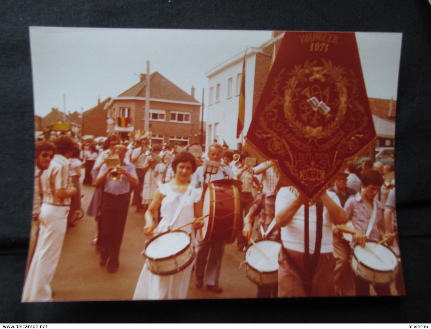 LOT 27 PHOTOS PROCESSION CORSO (M1814) ZUNDERT ? BELGIQUE ? (1 Vue) Char Fleur Etc.