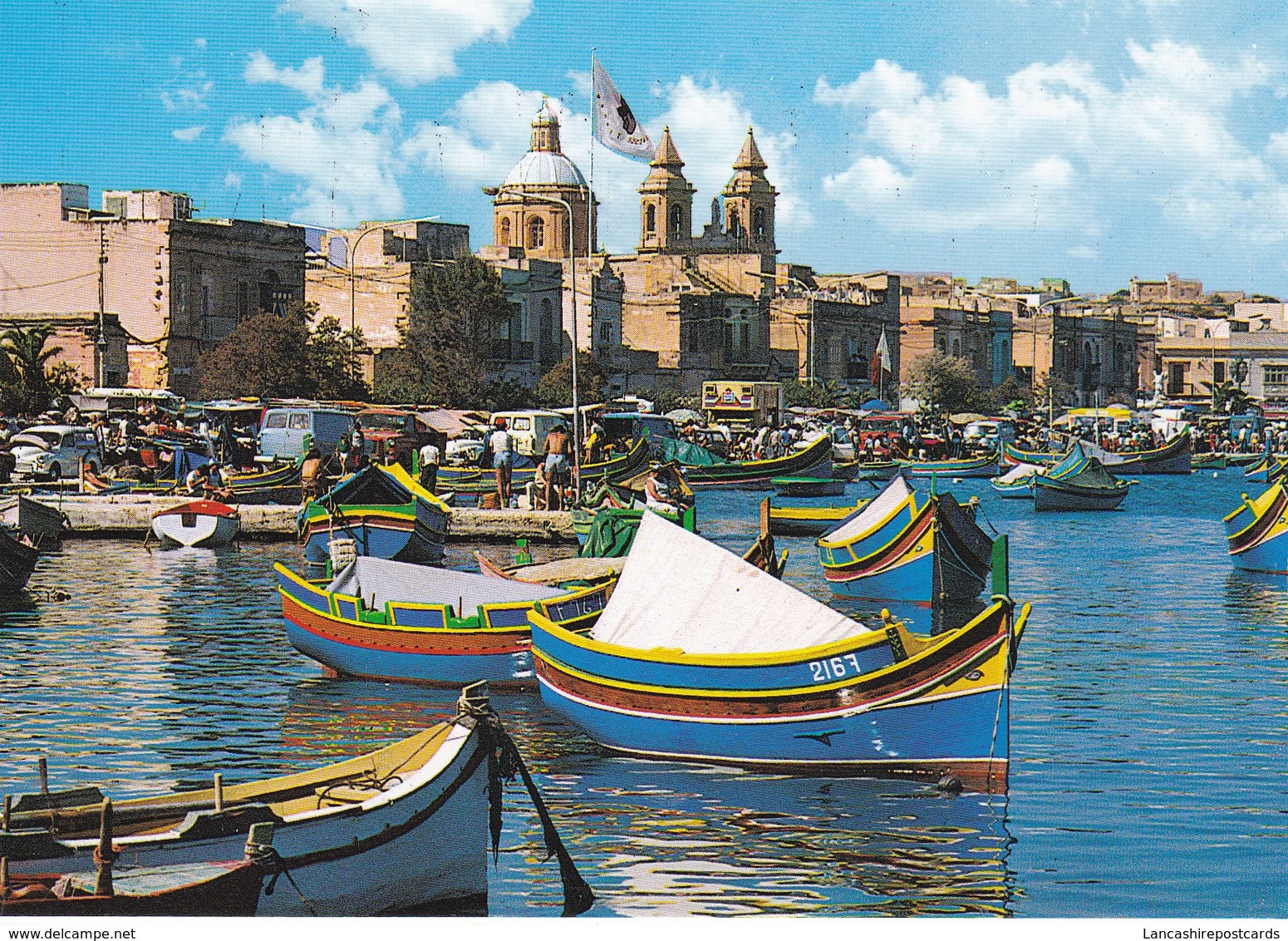 Postcard Malta Fishing Village Marsaxlokk My Ref  B22972 - Malta