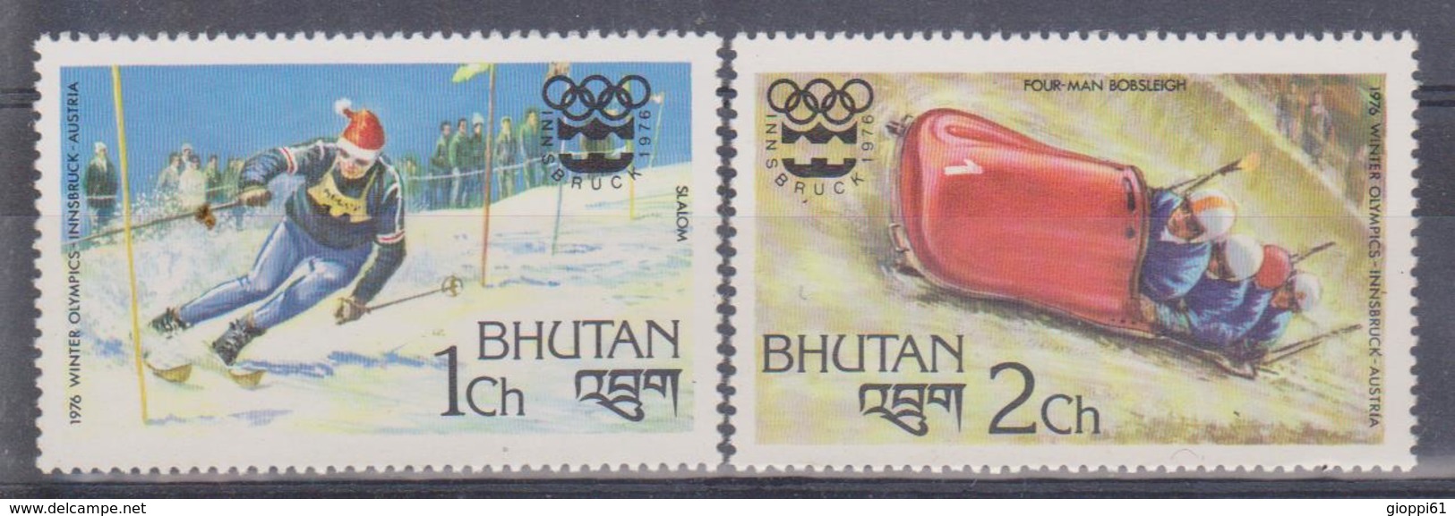 1976 Bhutan - Giochi Olimpici Invernali Di Innsbruck - Bhutan