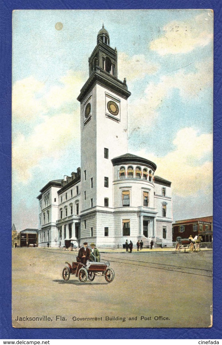 JACKSONVILLE Government Building And Post Office.1909. - Jacksonville