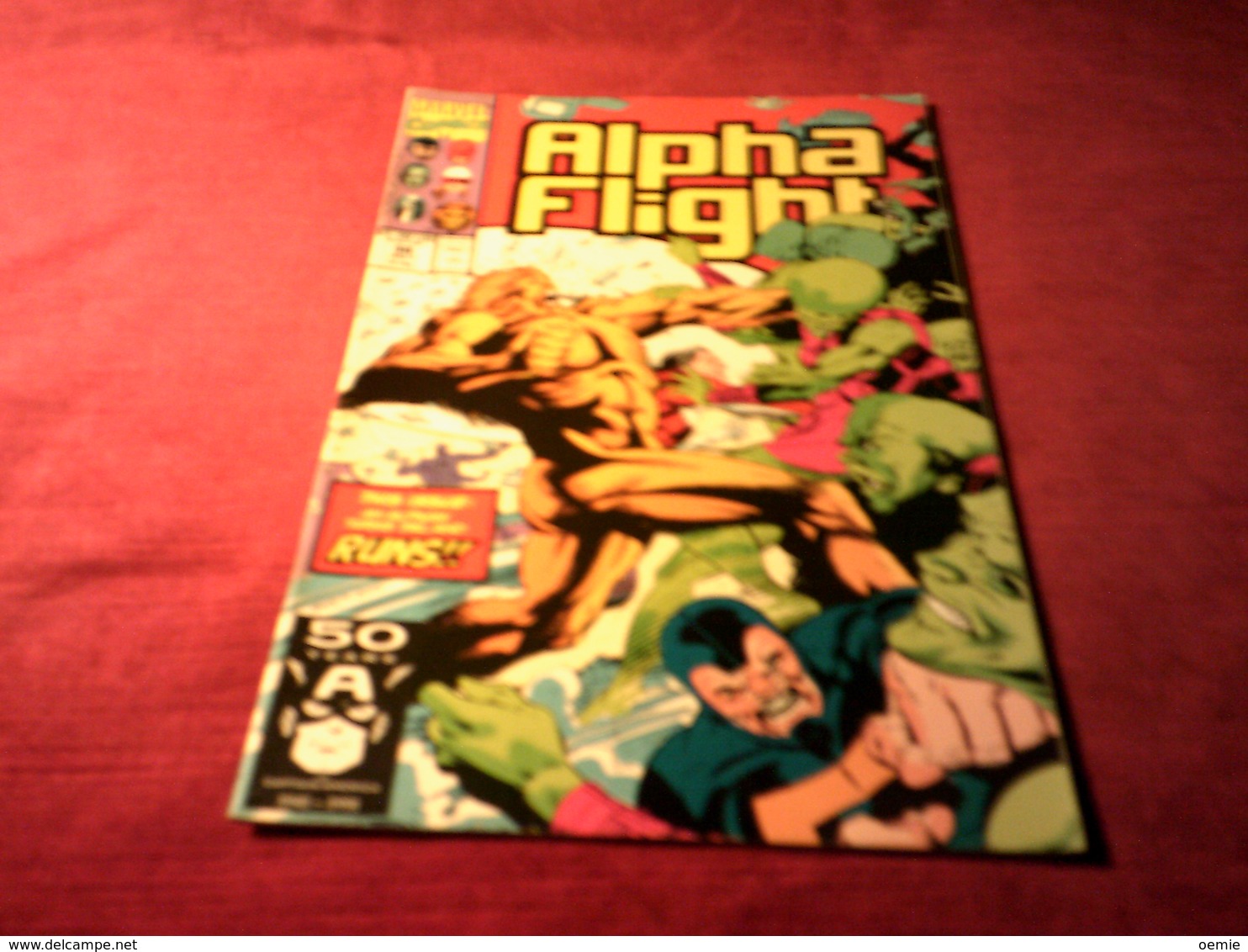 ALPHA FLIGHT   No 98 JULY - Marvel