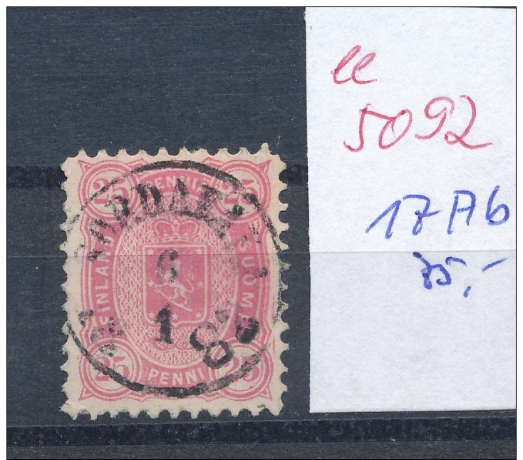 Finnland Nr. 17 Ab  O- Stempel....   ( Ee5092  ) Aus Einer Spezial Sammlung ! - Usati