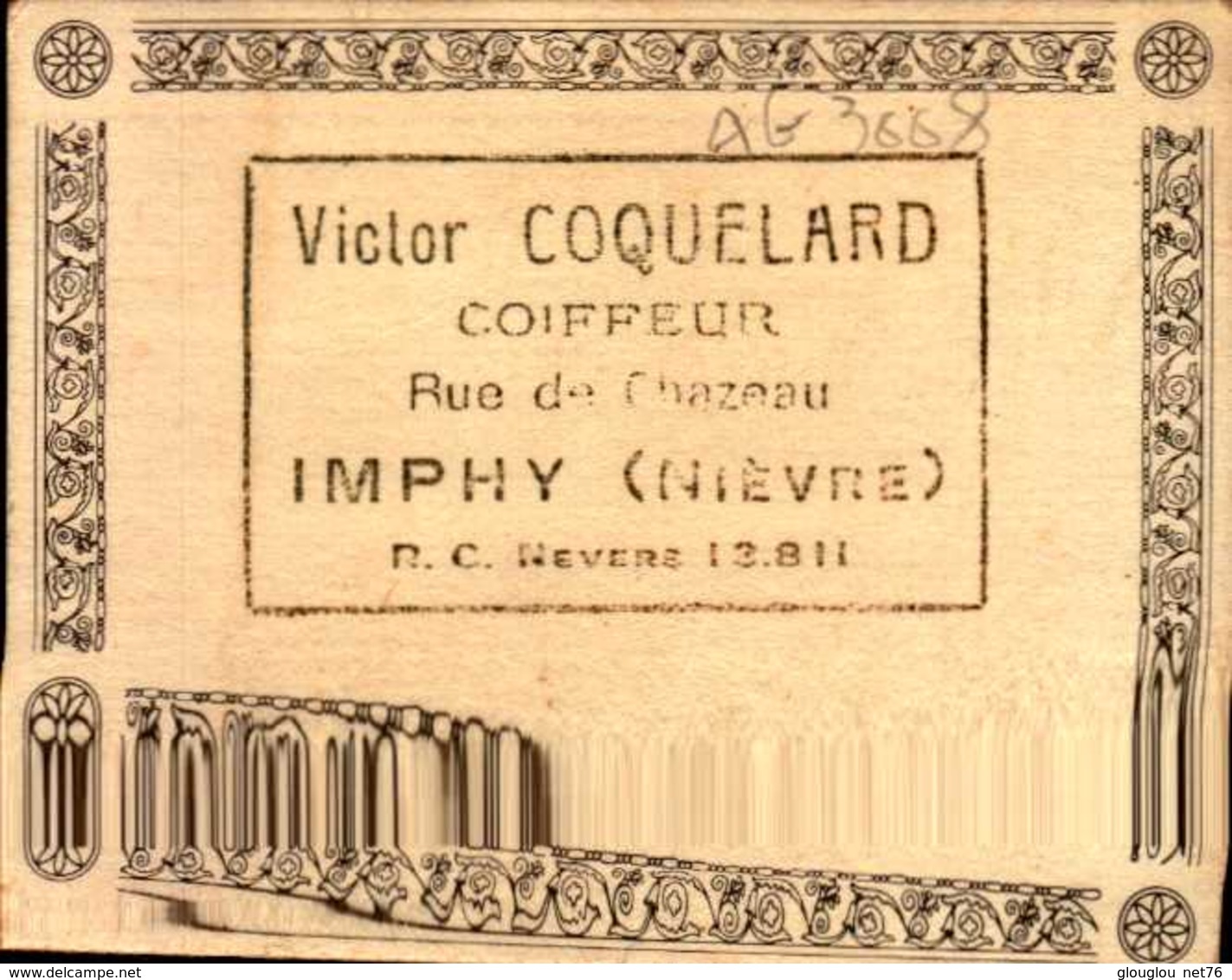 CALENDRIER 1966..OFFERT PAR V.COQUELARD  COIFFEUR A IMPHY (NIEVRE) - Small : 1961-70