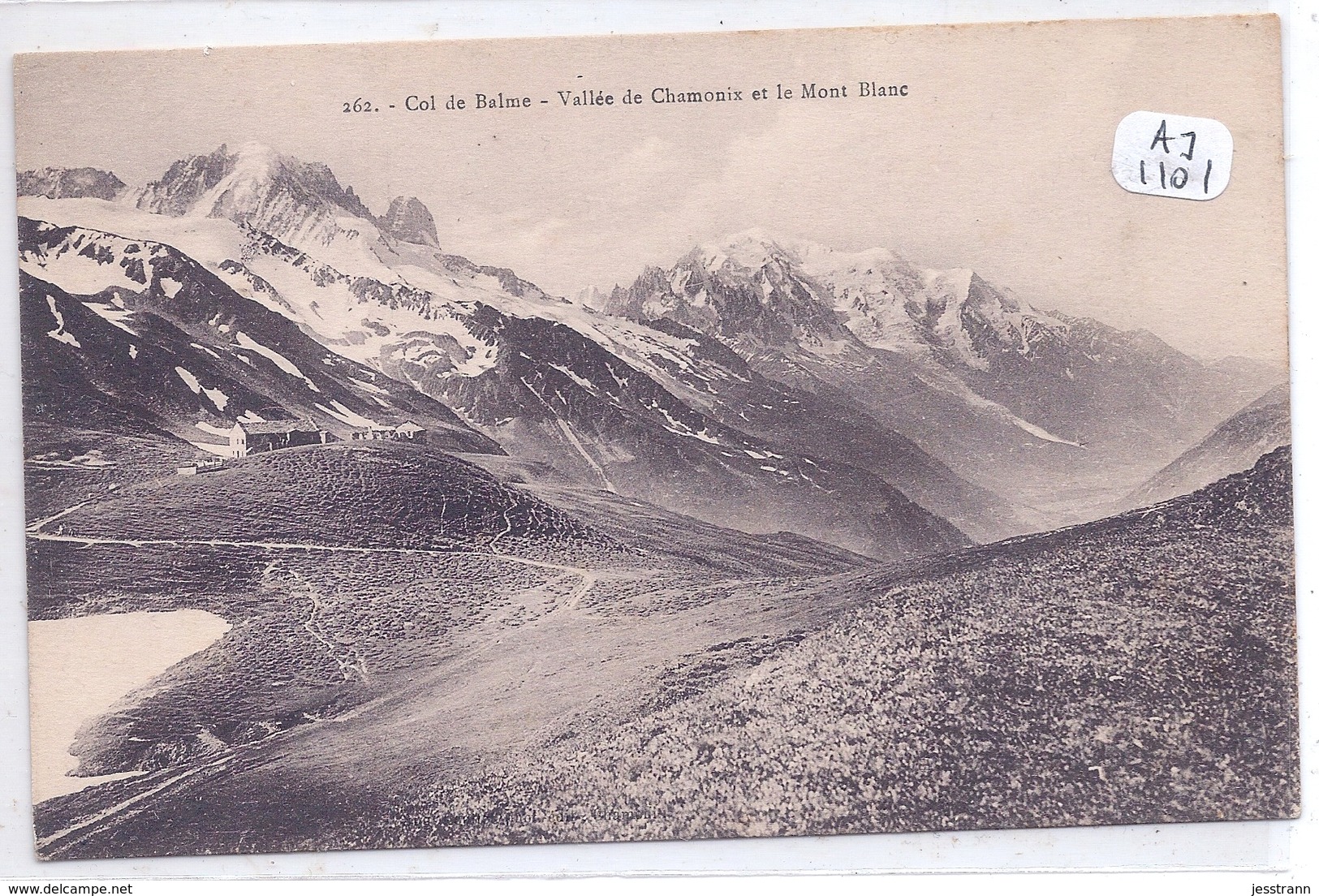 COL DE BALME- VALLEE DE CHAMONIX ET LE MONT-BLANC - Autres & Non Classés