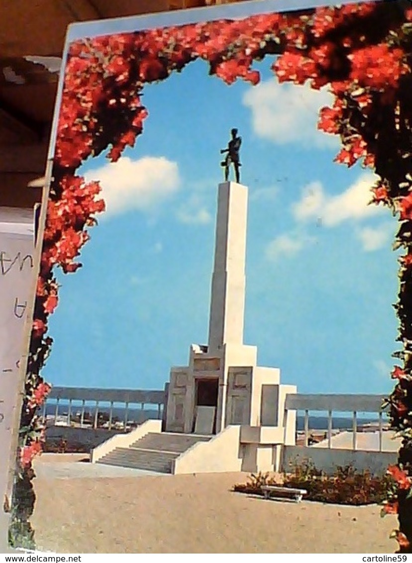 SOMALIA Mogadiscio Memoriale Dell'indipendenza  V1981 GU3374 - Somalia
