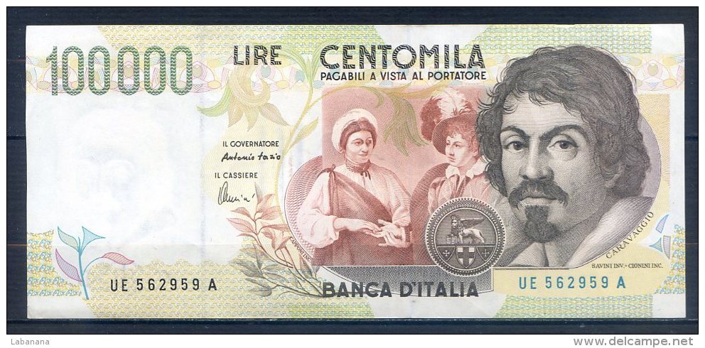 509-Italie Billet De 100 000 Lire 1992 UE562A - 100.000 Lire