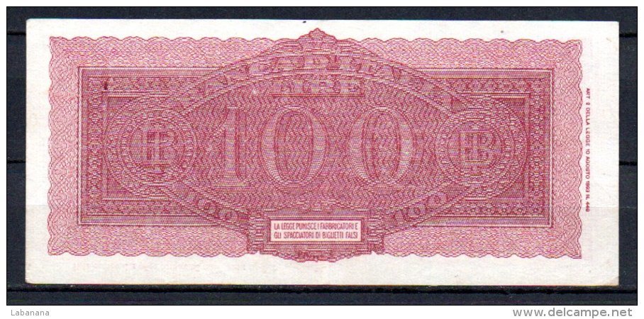 583-Italie Billet De 100 Lire 1944 K26 - 100 Lire