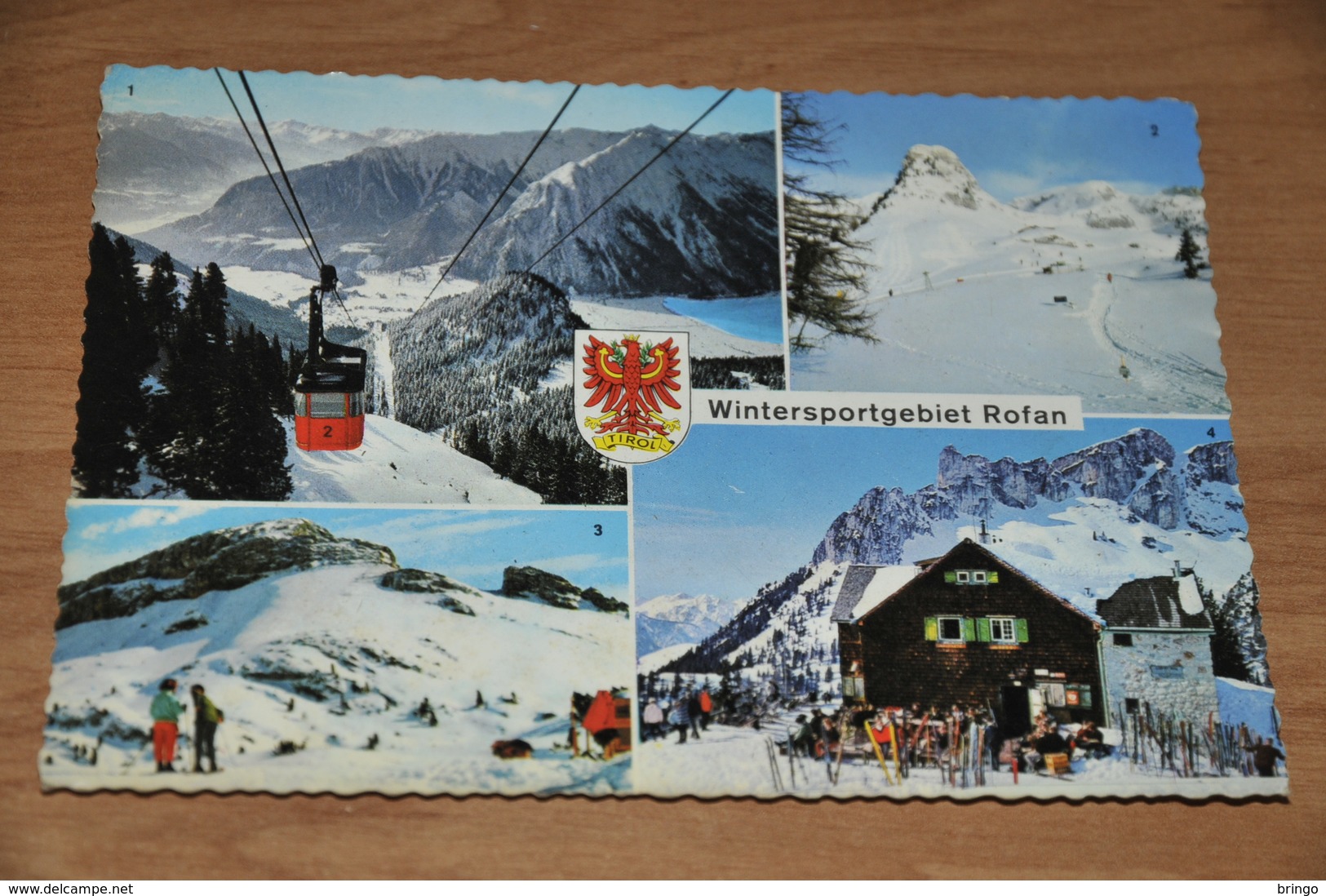 4015- Rofan,  Wintersportgebiet - 1972 - Achenseeorte