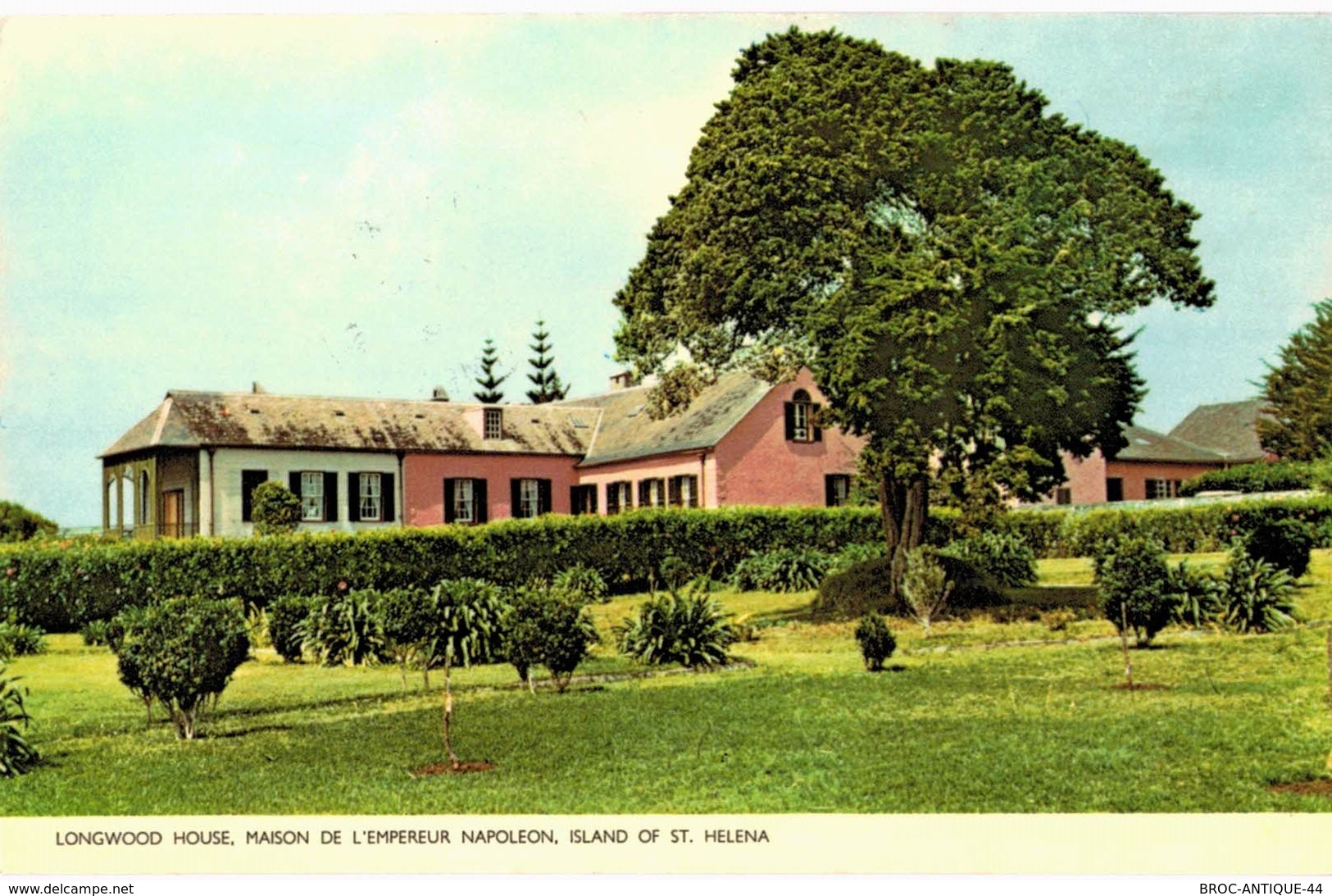 CPSM N°22631 - LONGWOOD HOUSE, MAISON DE L' EMPEREUR NAPOLEON, ISLAND OF ST. HELENA - Santa Helena