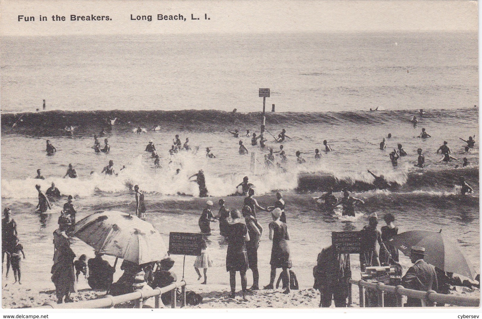 Fun In The Breakers - Long Beach, L.I. - Long Beach