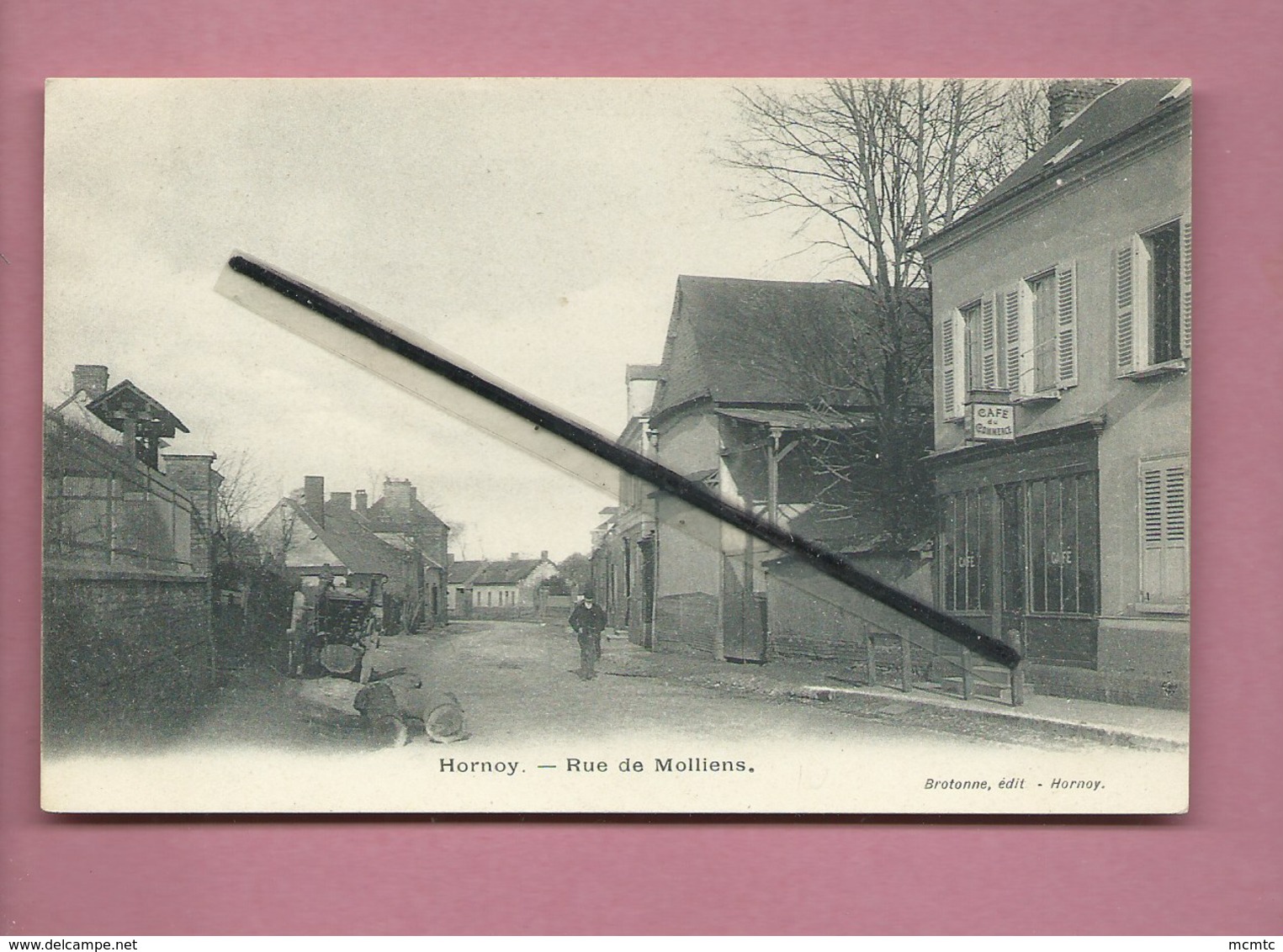 CPA - Hornoy - Rue De Molliens - Hornoy Le Bourg