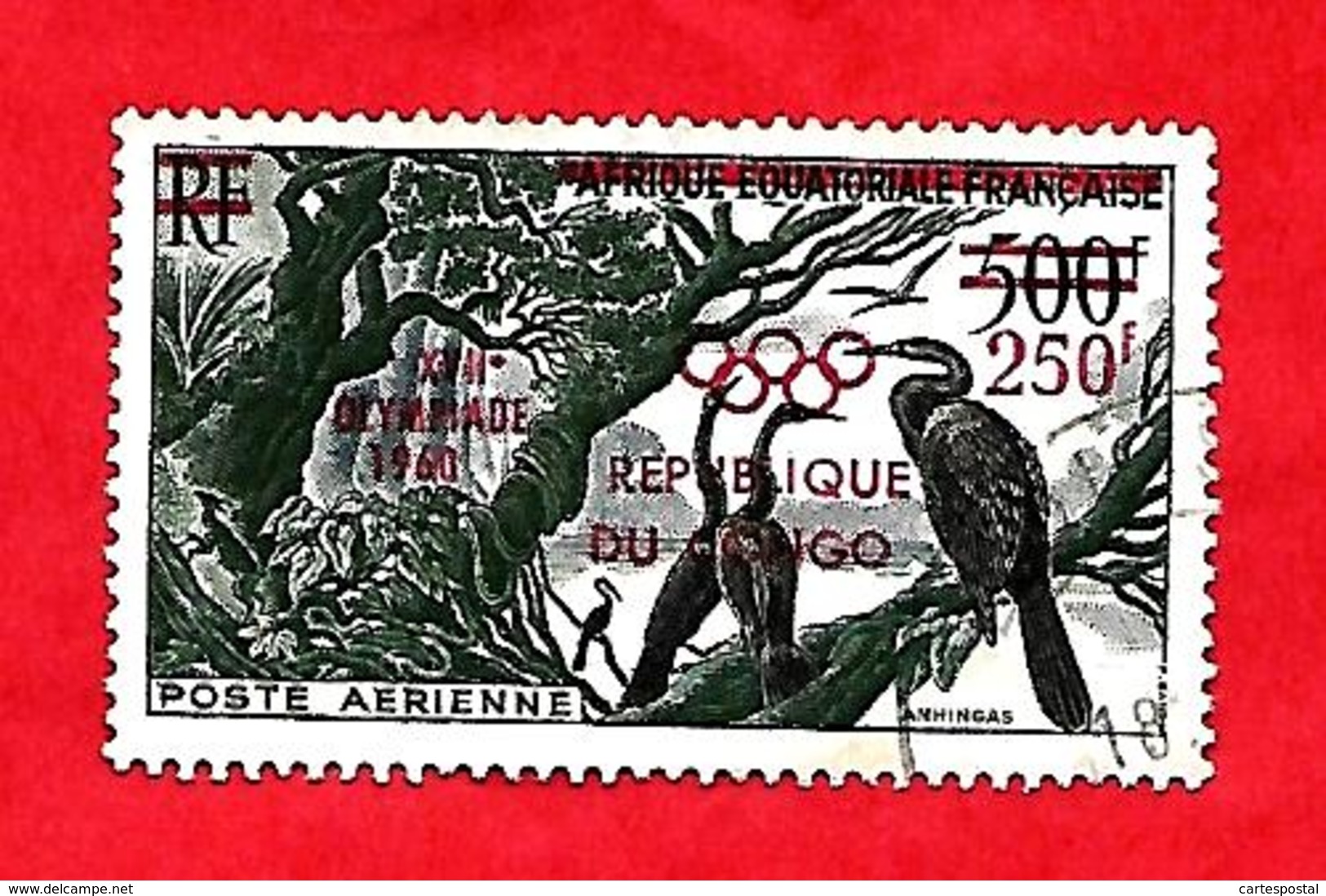 3204 --  REPUBLIQUE  POPULAIRE  DU  CONGO  -- POSTE  AERIENNE - 1960  N°  PA 1  Neuf  Sans  Gomme - Collections
