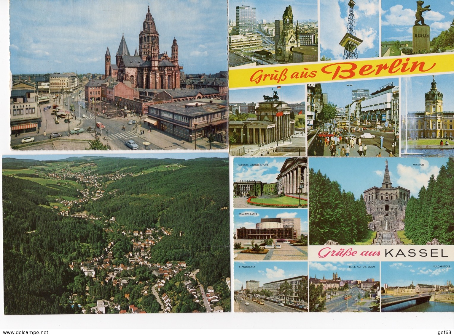 Lot De 81 Cartes Postale Allemagne - Konvolute Von 81 Postkarten Deutschland - 5 - 99 Cartes