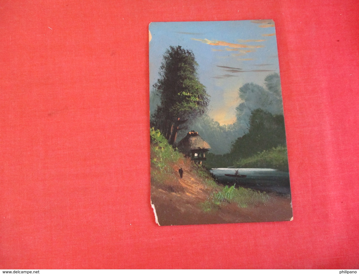 Painted Card  China- Border Chip >   Ref 3065 - Other & Unclassified