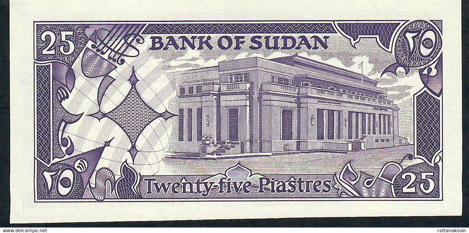 SUDAN  P37  25  PIASTRES  1987 #A/248    UNC. - Soudan