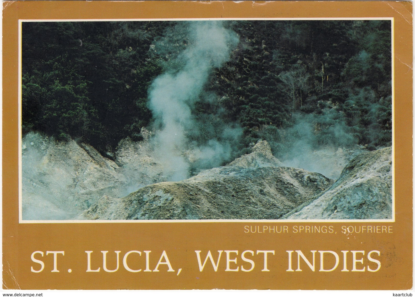 St. Lucia, West Indies - Sulphur Springs, Soufriere - Saint Lucia