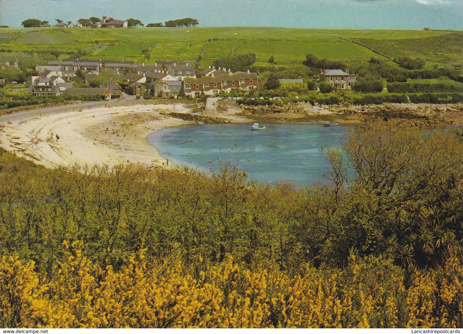 Postcard Old Town Bay St Mary's Isles Of Scilly My Ref  B22992 - Scilly Isles