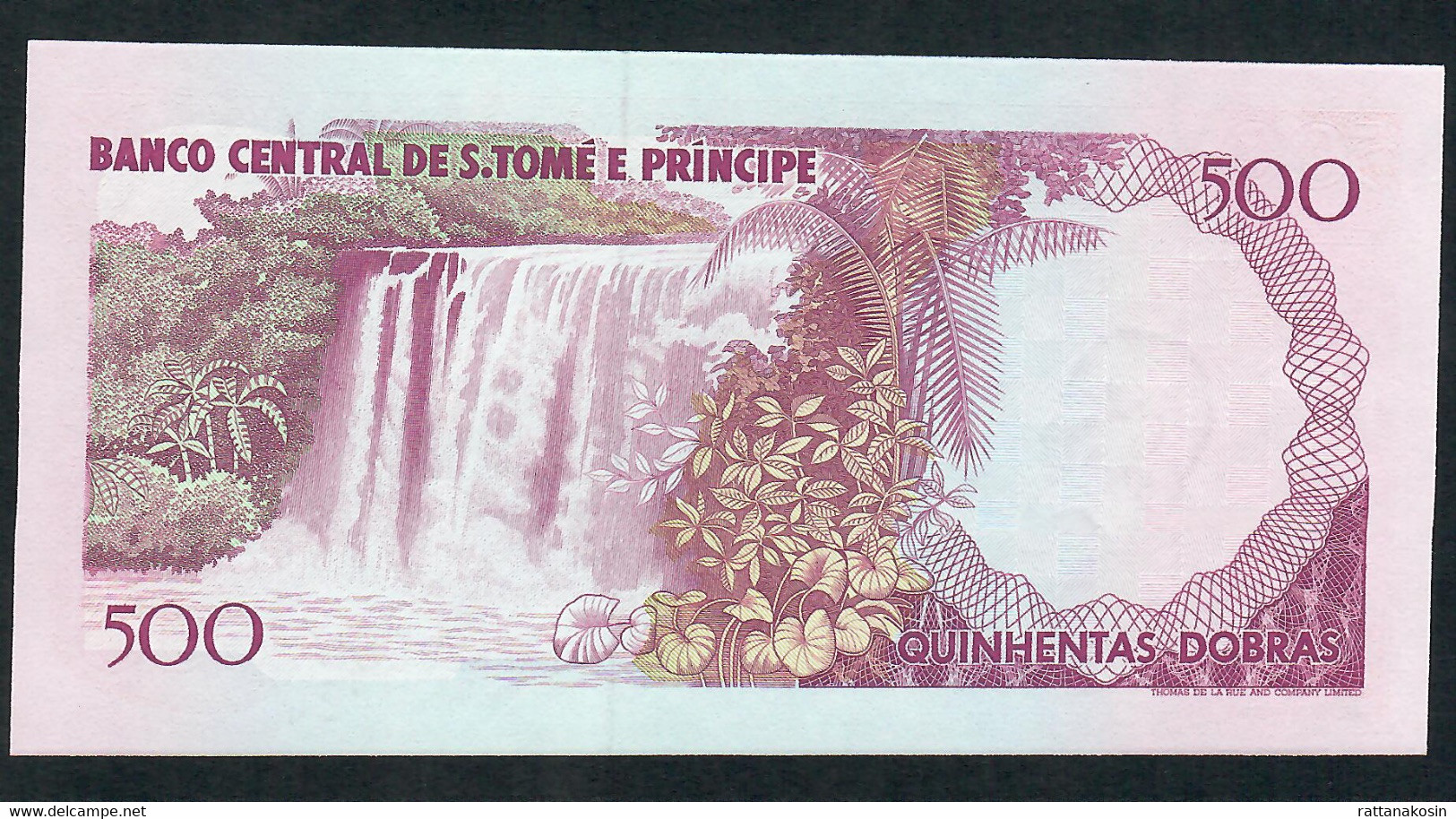 SAO TOME E PRINCIPE  P63a  500 DOBRAS  1993  #AA0320665 FIRST PREFIX ! Signature 1  UNC. - Sao Tomé Et Principe