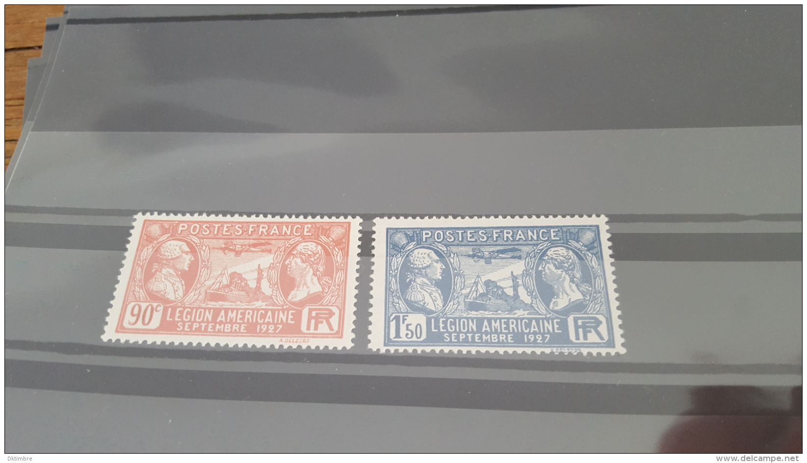 LOT 414034 TIMBRE DE FRANCE  NEUF** N°244/245 LUXE - Unused Stamps