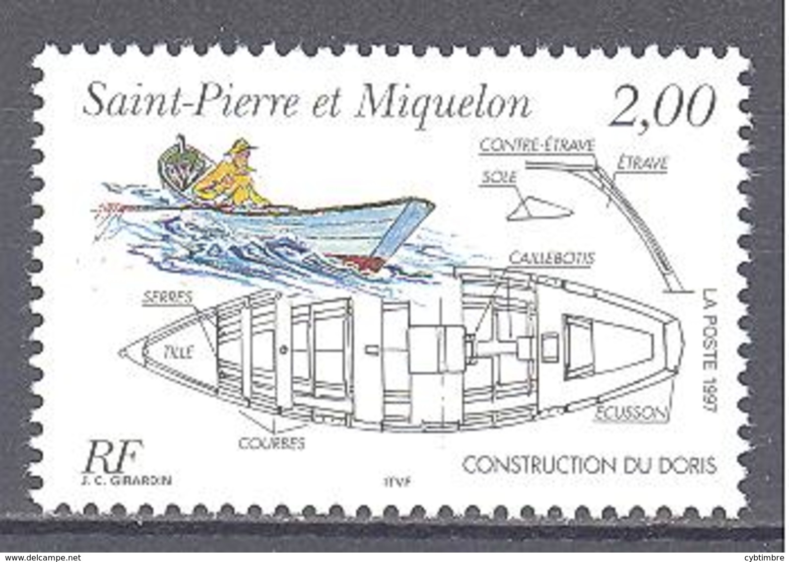 Saint Pierre Et Miquelon: Yvert N° 645**; Bateau - Neufs