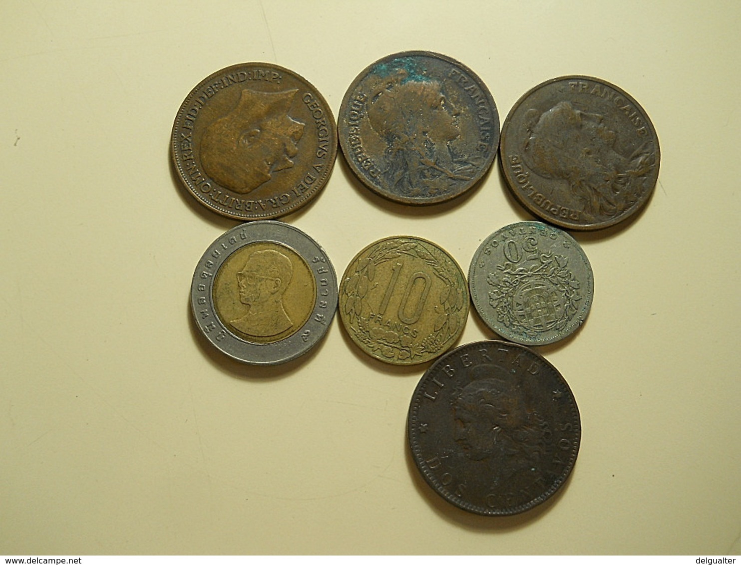 Lot 7 Coins - Kiloware - Münzen