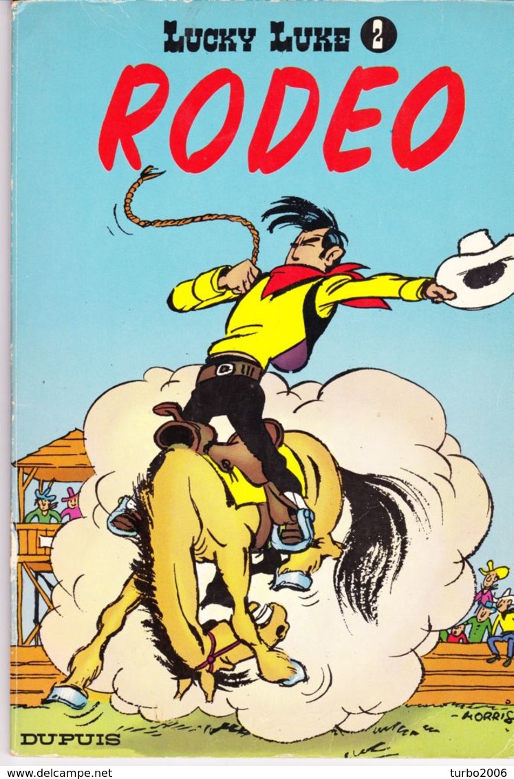 LUCKY LUKE Stripboeken 5 Verschillende Delen : 1-2-5-6-IX Zie Scans Voor- En Achterzijde ! - Lucky Luke