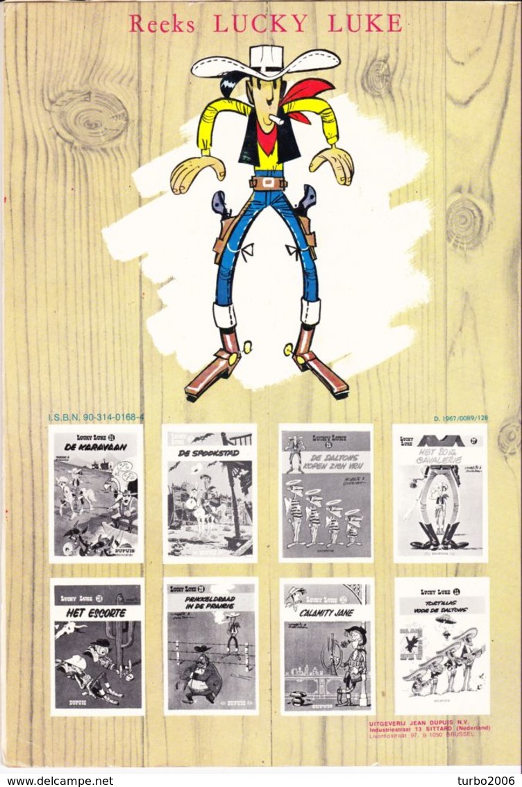 LUCKY LUKE stripboeken 5 verschillende delen : 1-2-5-6-IX zie scans voor- en achterzijde !