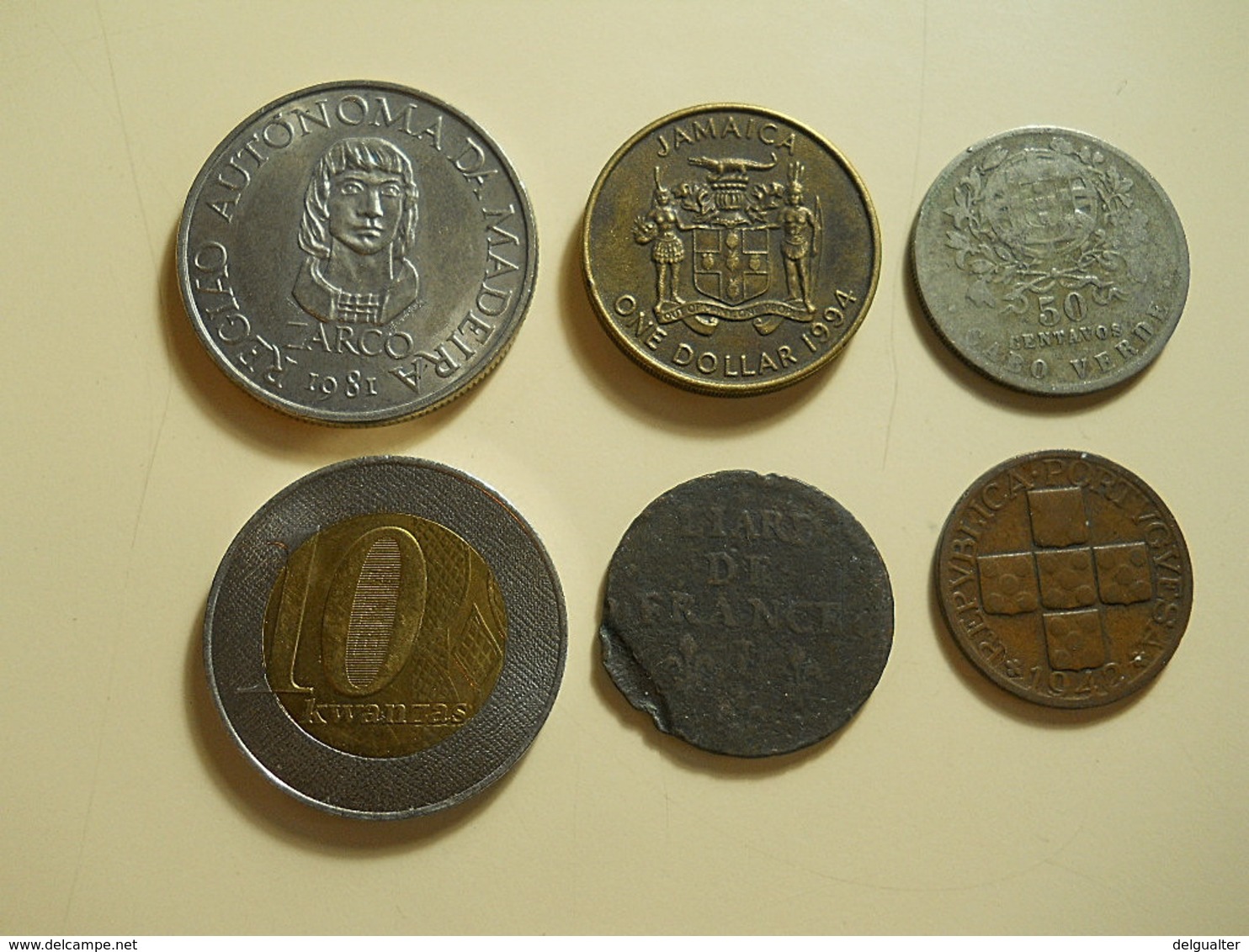 Lot 28 Coins 1 Silver - Mezclas - Monedas