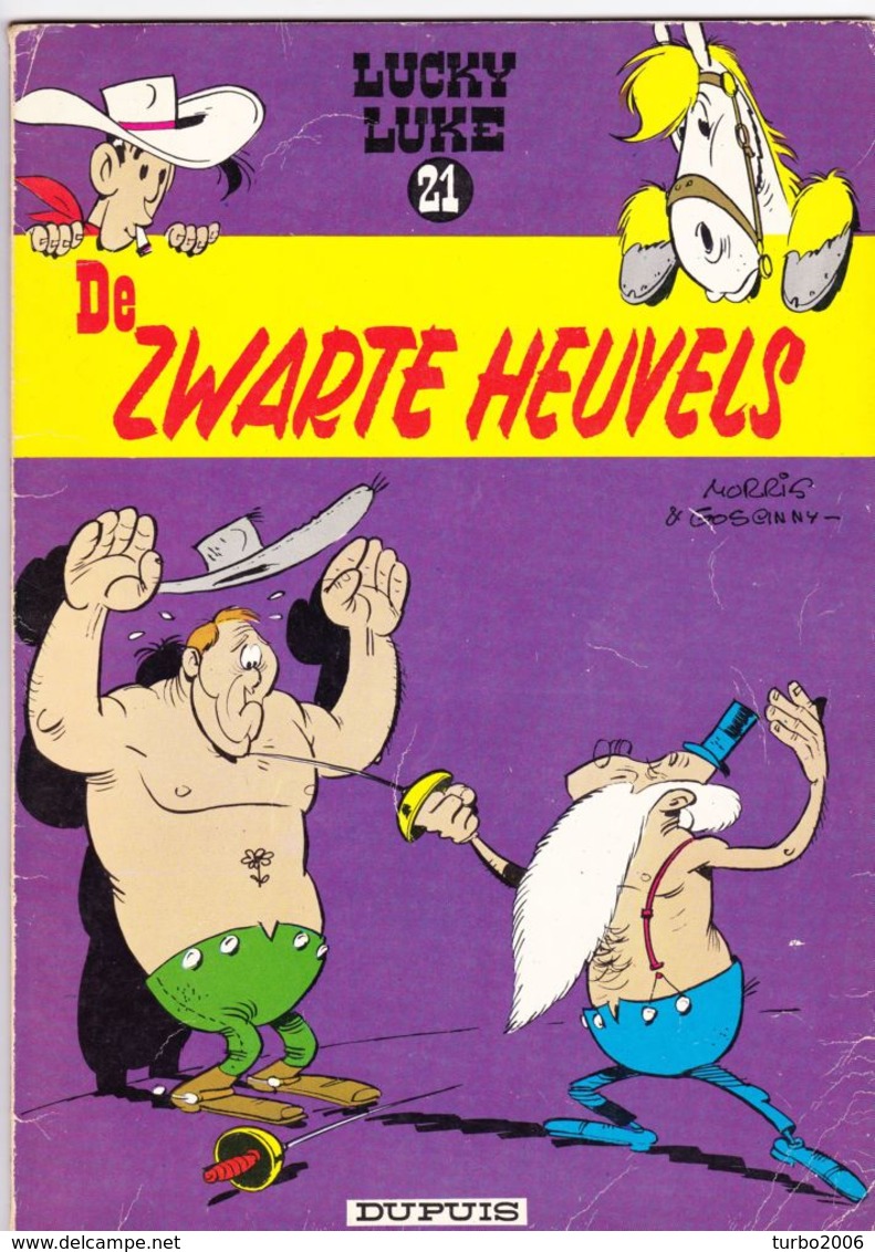 LUCKY LUKE Stripboeken 4 Verschillende Delen : 21-25-31-Western Circus Zie Scans Voor- En Achterzijde ! - Lucky Luke