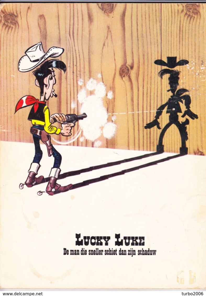 LUCKY LUKE stripboeken 4 verschillende delen : 21-25-31-Western Circus zie scans voor- en achterzijde !