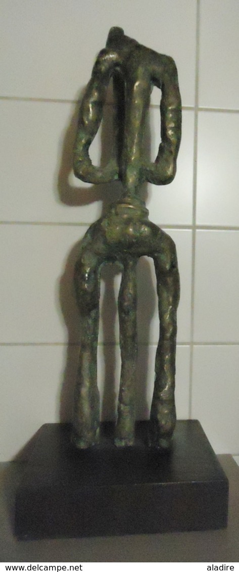 ELIEZER   DINGA -  Clarinettiste -  Bronze Plein  - Pièce Unique (cire Perdue) - Bronzes