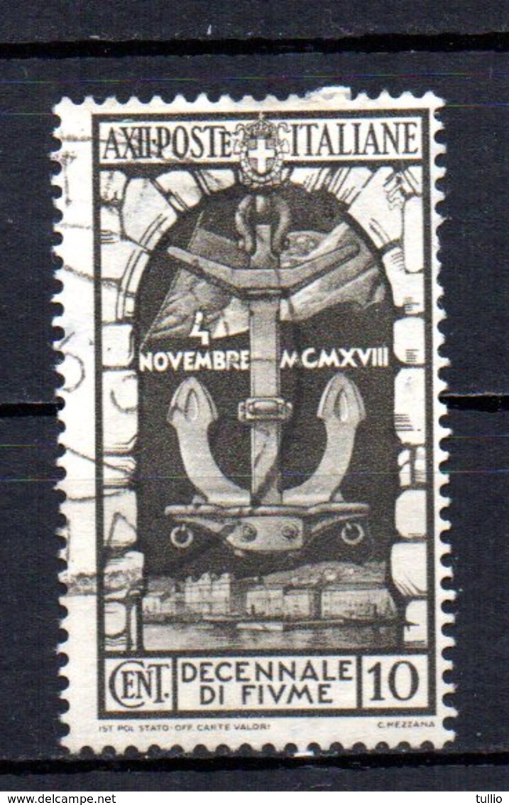 ITALIA 1934 CANCELLED - Gebraucht