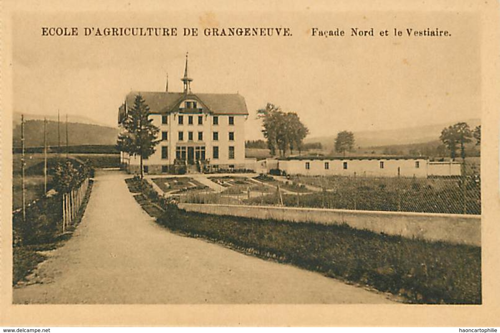 Ecole d'agriculture de Grangeneuve - lot de 12 cartes