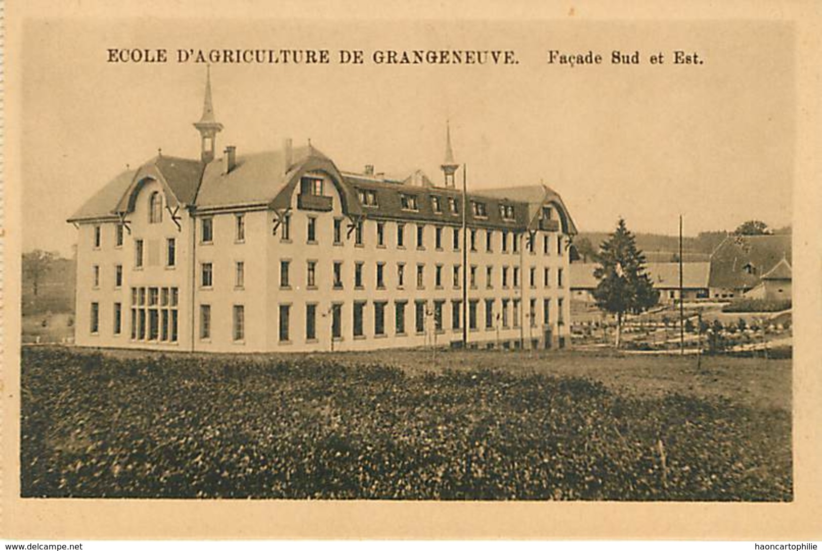 Ecole d'agriculture de Grangeneuve - lot de 12 cartes