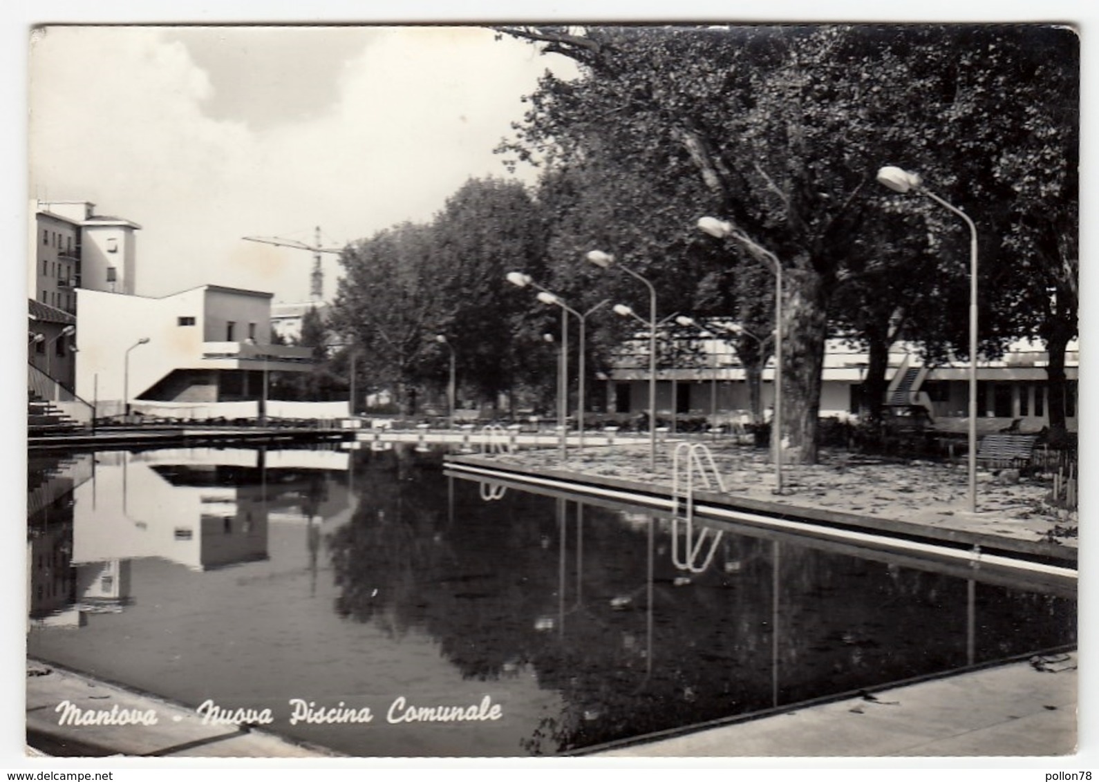 MANTOVA - NUOVA PISCINA COMUNALE - 1961 - Mantova