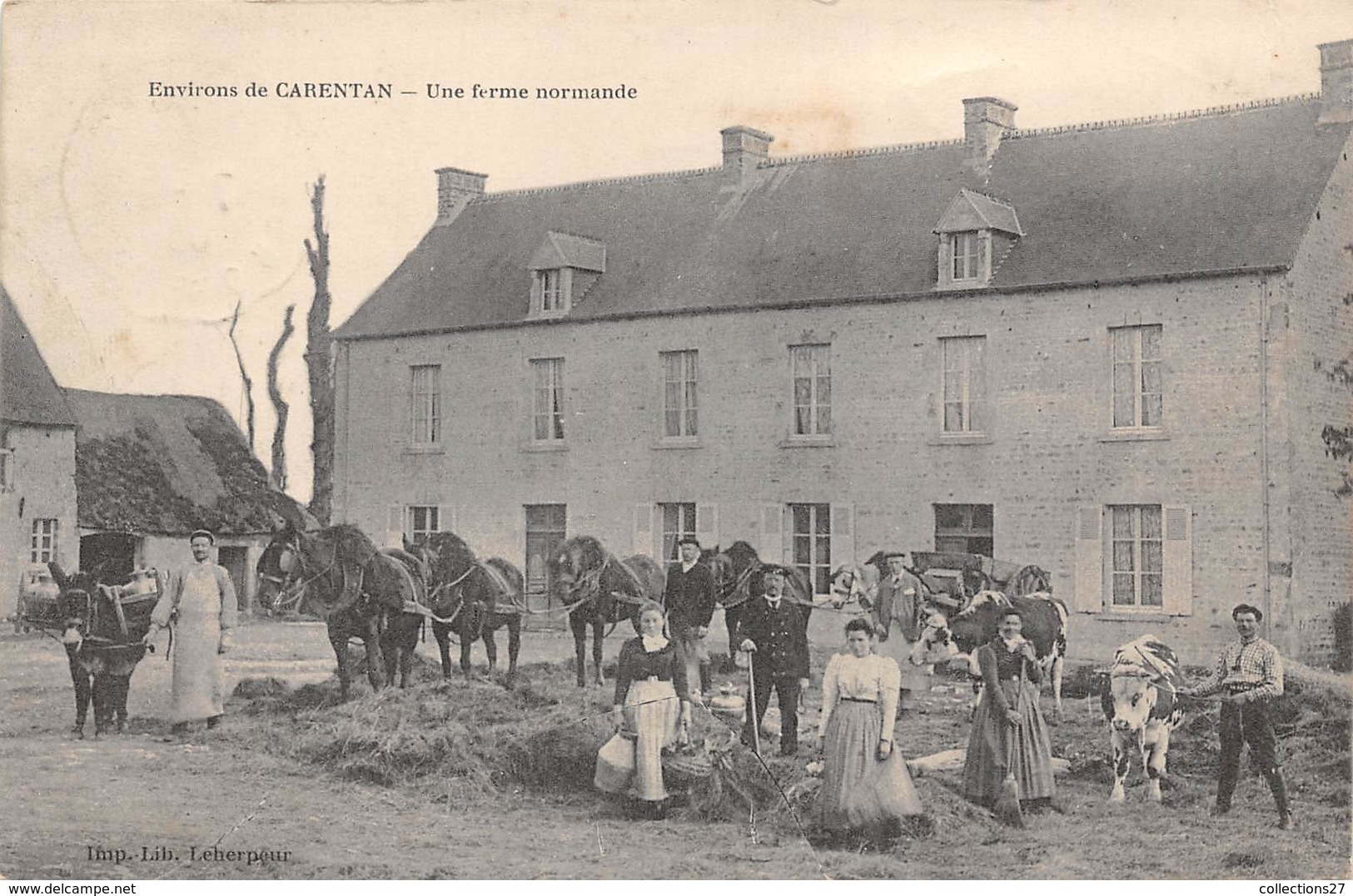 50-ENVIRONS DE CARENTAN- LA FERME NORMANDE - Carentan