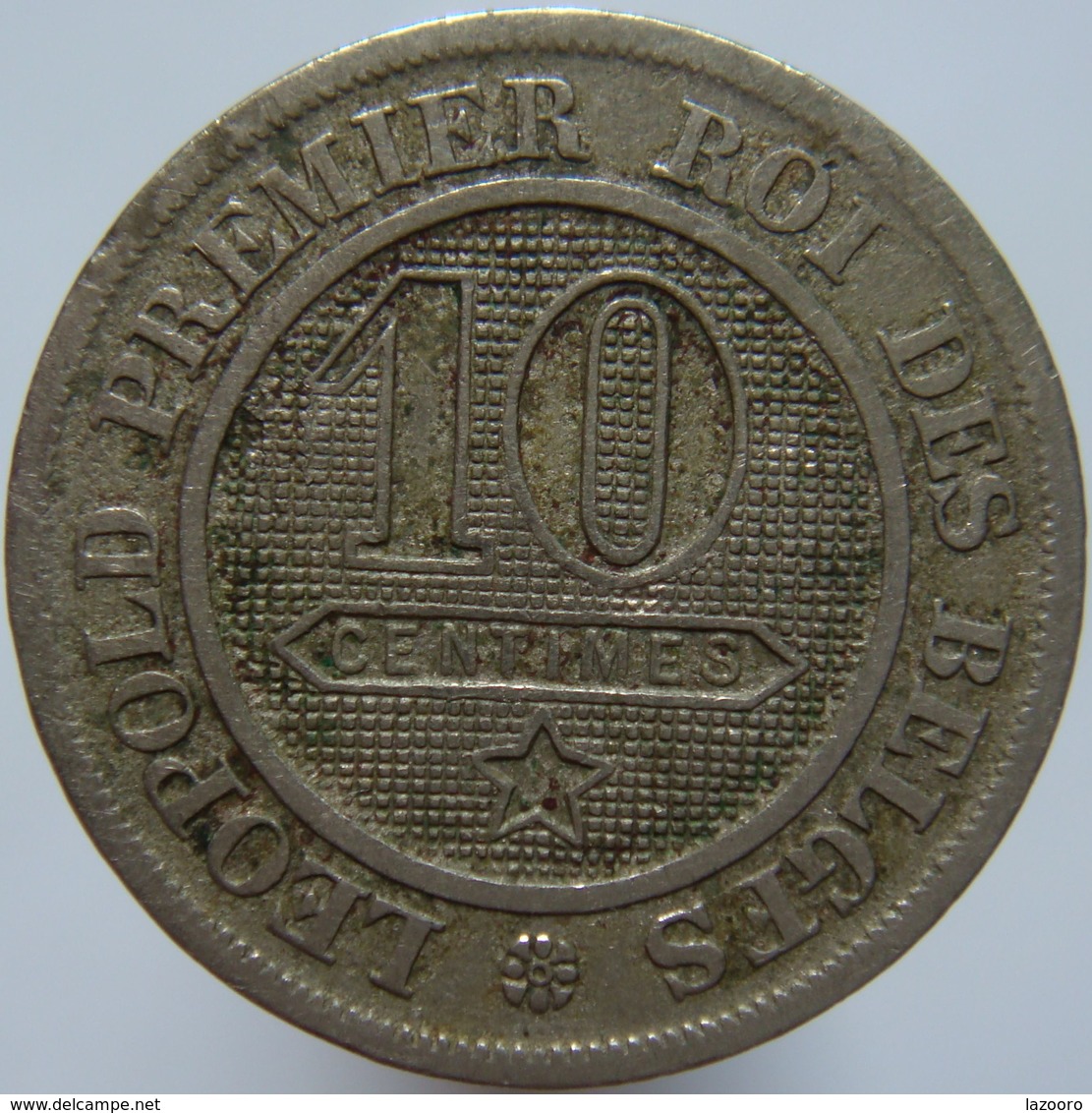 LaZooRo: Belgium 10 Centimes 1862 VF - 10 Centimes