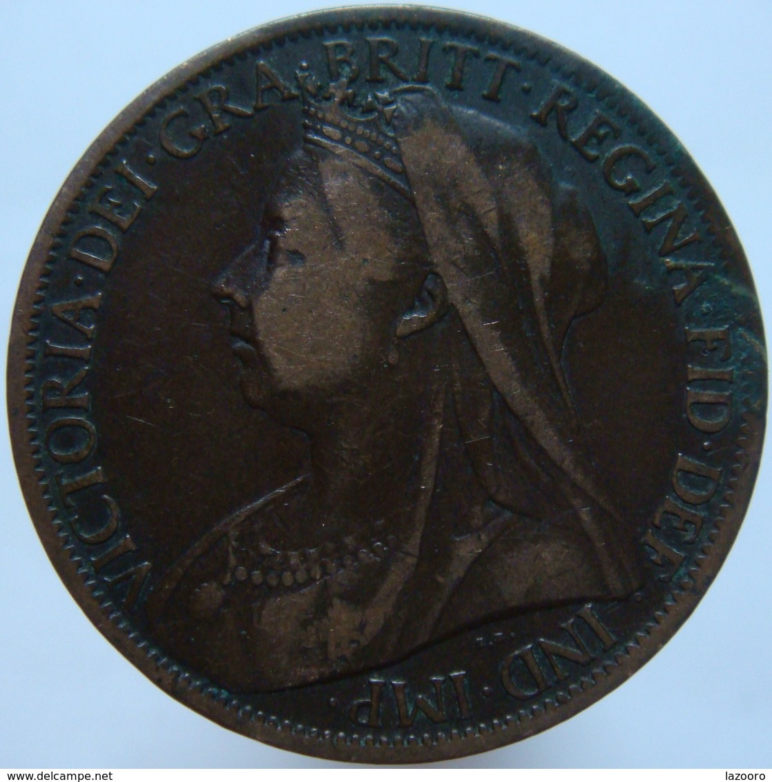 LaZooRo: UK Great Britain 1 Penny 1901 VF - D. 1 Penny
