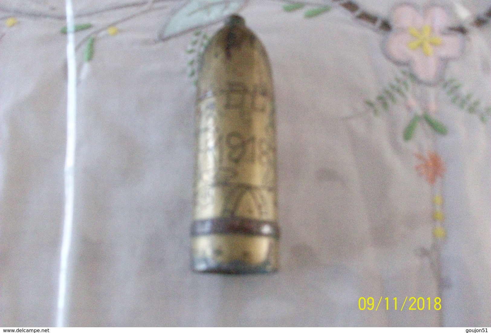 Www1 Français Briquet De Poilu "souvenir De 1918" - 1914-18