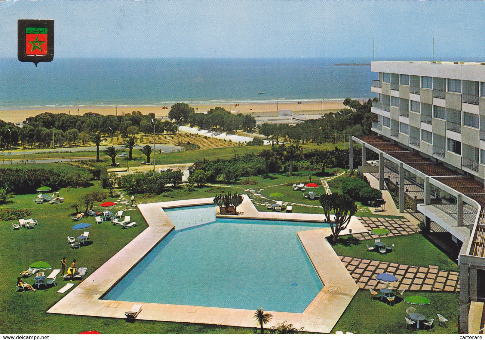 AFRIQUE,AFRICA,AFRIKA,MAGHREB,MAROC,MOROCCO,AGADIR,MARHABA,PISCINE,HOTEL - Agadir